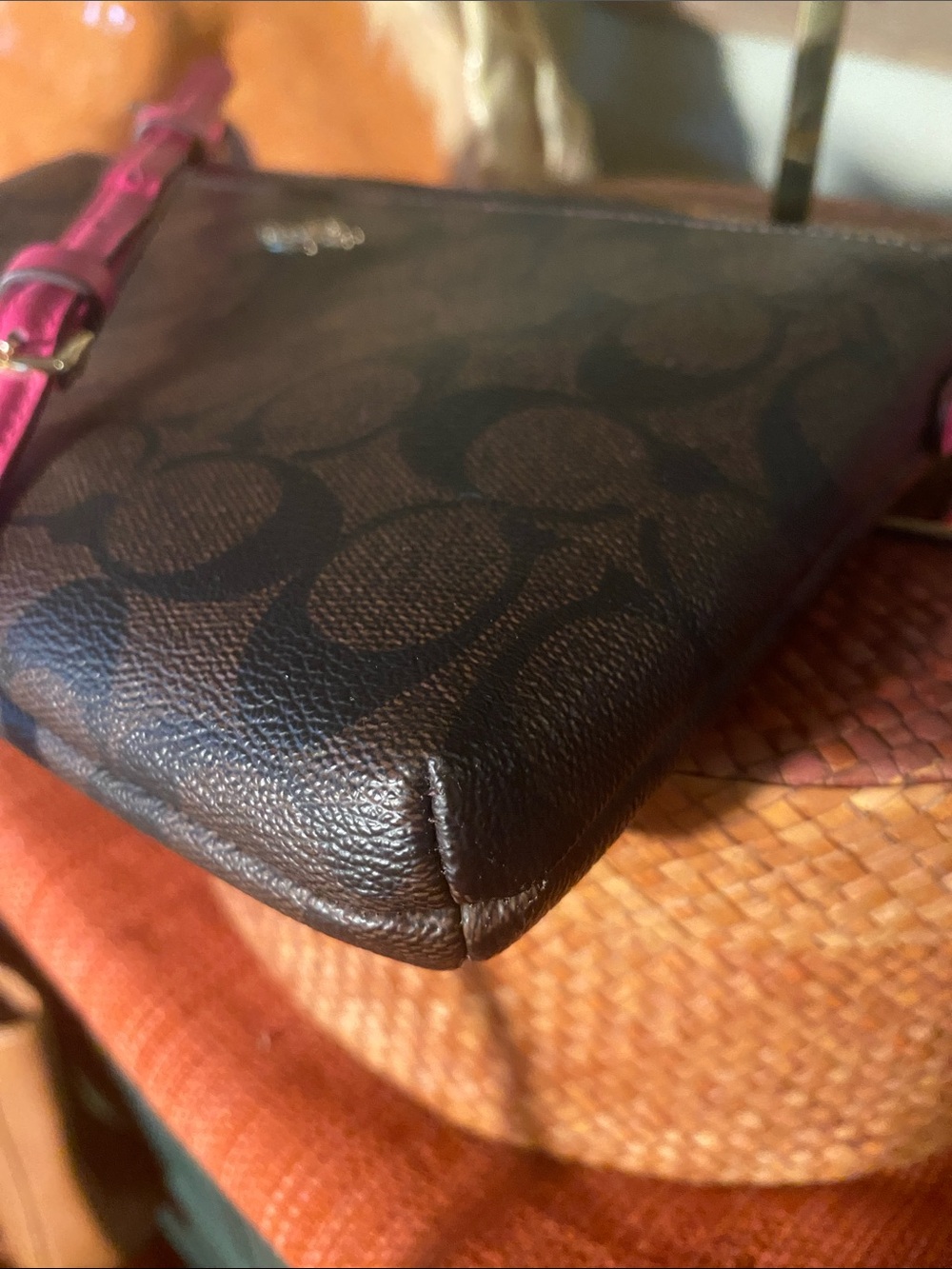 Coach East/West Pop Crossbody Bag - New - Two Pieces - Picture 6 of 16